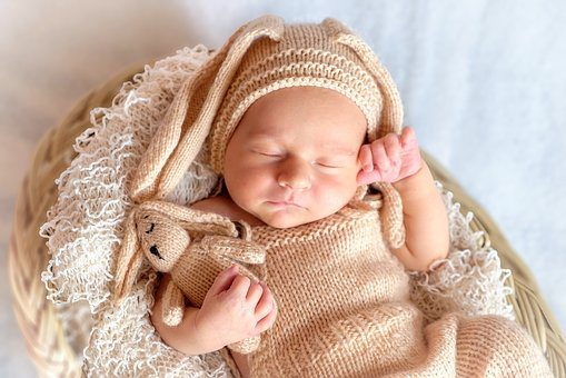Bébé, Nouveau Née, Endormi, Dormir